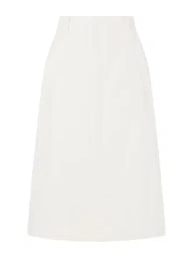 Auralee Wool, Cotton And Linen-blend Skirt | Thumbnail 1 Auralee Wool, Cotton And Linen-blend Skirt | Thumbnail 1