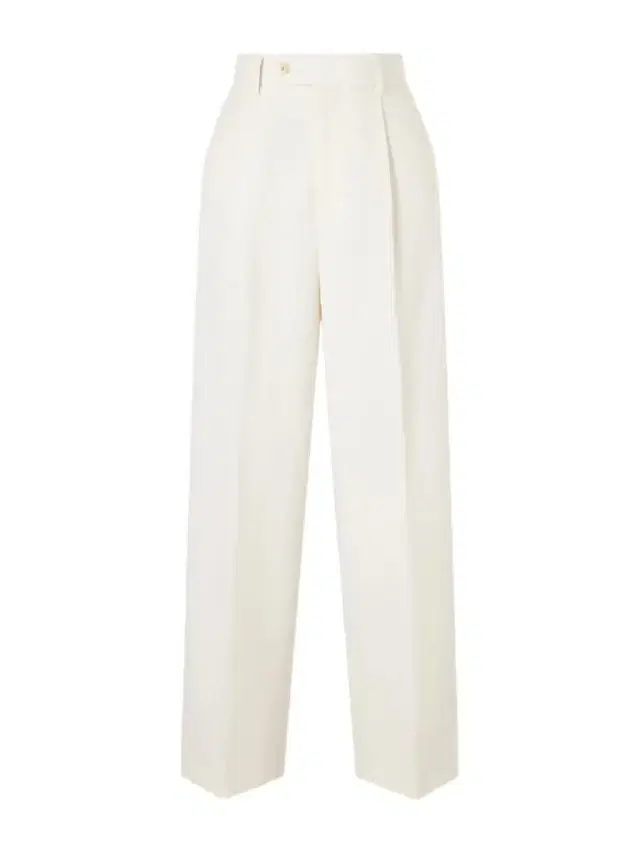 Pleated Wool, Cotton And Linen-blend Oxford Wide-leg Pants Pleated Wool, Cotton And Linen-blend Oxford Wide-leg Pants
