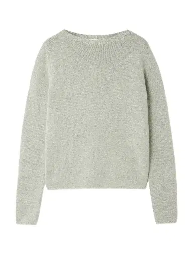 Auralee Mélange Cashmere And Silk-blend Sweater | Thumbnail 1 Auralee Mélange Cashmere And Silk-blend Sweater | Thumbnail 1