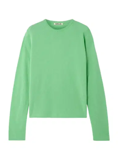 Auralee Cashmere And Silk-blend Sweater | Thumbnail 1 Auralee Cashmere And Silk-blend Sweater | Thumbnail 1