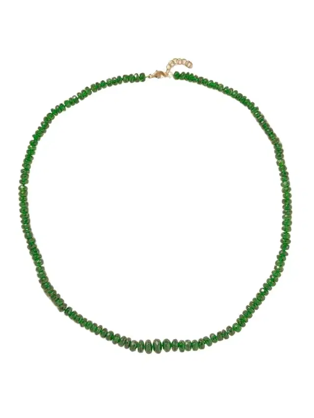 14-karat Gold Oracle Chrome Diopside Necklace
