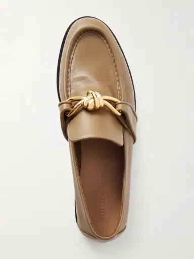Bottega Veneta Astaire Embellished Leather Loafers | Thumbnail 6