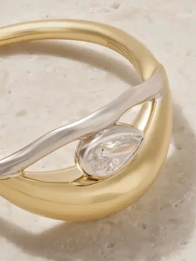 L’Atelier Nawbar Salvatore 18-karat Gold Diamond Band | Thumbnail 4