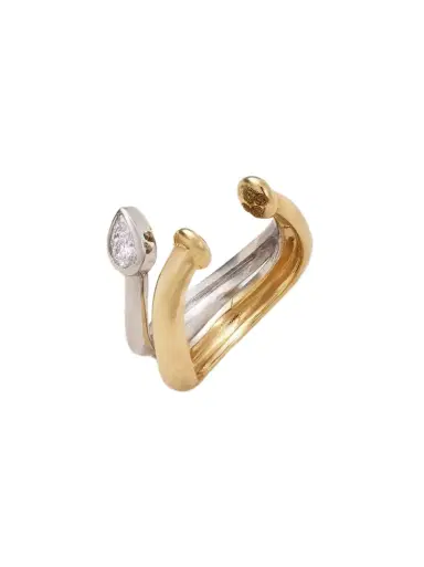 L’Atelier Nawbar Boa 18-karat Gold Diamond Earring | Thumbnail 1 L’Atelier Nawbar Boa 18-karat Gold Diamond Earring | Thumbnail 1