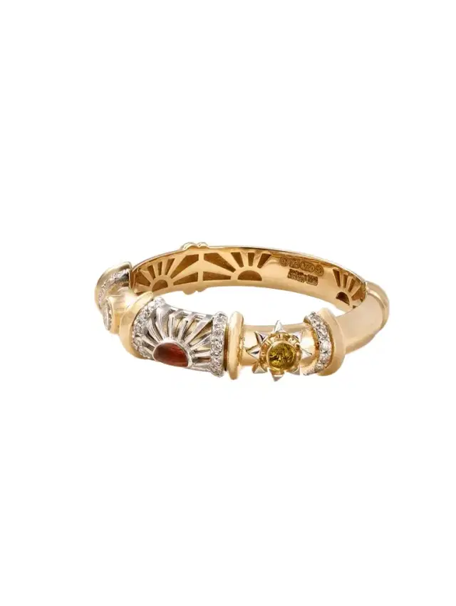 Milky Way 18-karat Gold Diamond Band