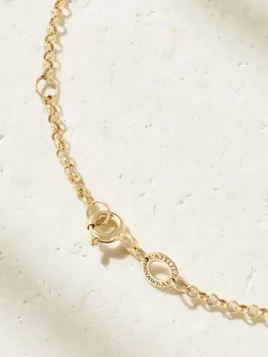 L’Atelier Nawbar Sun Down 18-karat Gold Multistone Necklace | Thumbnail 3
