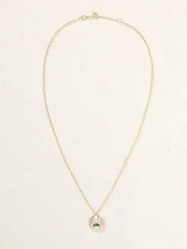 L’Atelier Nawbar Sun Down 18-karat Gold Multistone Necklace | Thumbnail 4