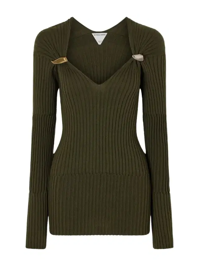 Embellished Ribbed Cashmere And Silk-blend Sweater