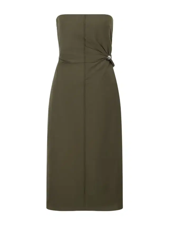 Sorel Strapless Cotton-blend Midi Dress