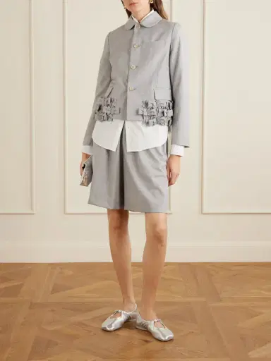 Comme des Garçons GIRL Wool Shorts | Thumbnail 2 Comme des Garçons GIRL Wool Shorts | Thumbnail 2