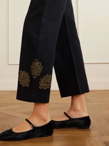 BODE Looped Frog Wide-leg Jeans | Thumbnail 4 BODE Looped Frog Wide-leg Jeans | Thumbnail 4