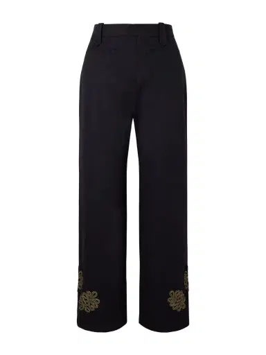 BODE Looped Frog Wide-leg Jeans | Thumbnail 1 BODE Looped Frog Wide-leg Jeans | Thumbnail 1