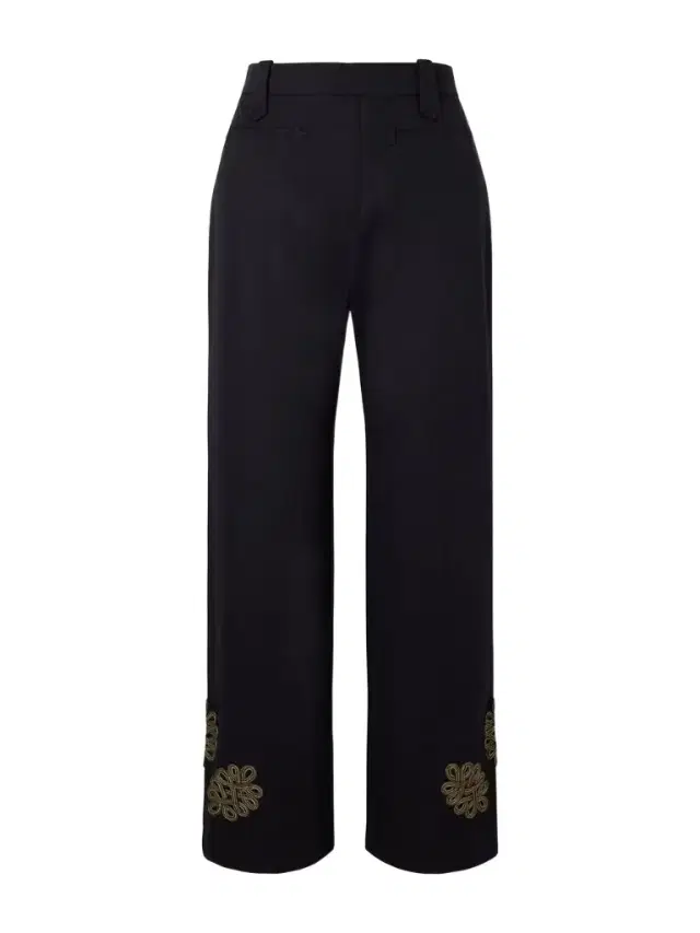 BODE Looped Frog Wide-leg Jeans