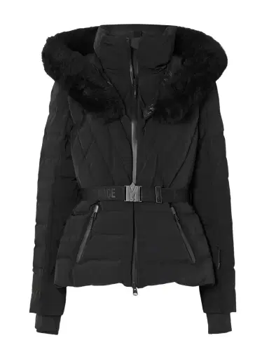 Mackage Elita Plush-trimmed Hooded Belted Quilted Down Ski Jacket | Thumbnail 1