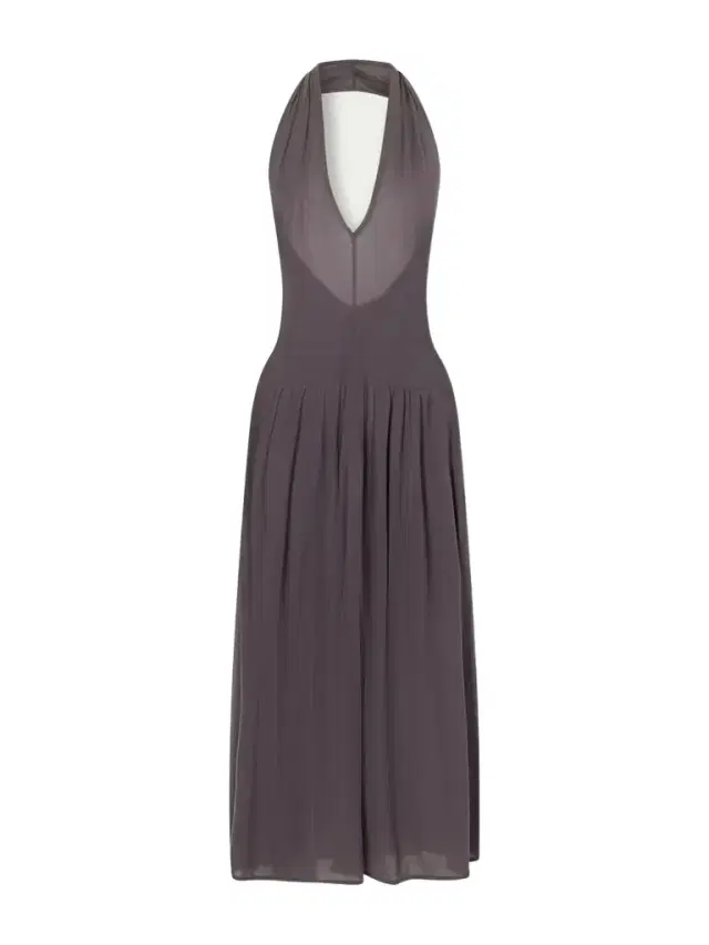 Tencel™ Lyocell Halterneck Midi Dress