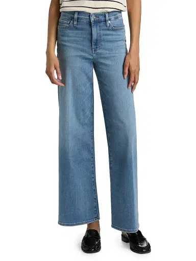 Frame Women's Le Slim High-Rise Wide-Leg Jeans - Clue - Size 31 | Thumbnail 3
