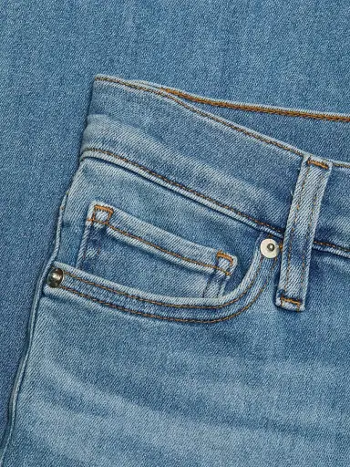 Frame Women's Le Slim High-Rise Wide-Leg Jeans - Clue - Size 31 | Thumbnail 7