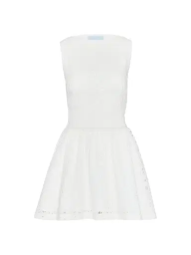 Hill House Home Women's The Joanna Dress - White Floral Broderie | Thumbnail 1