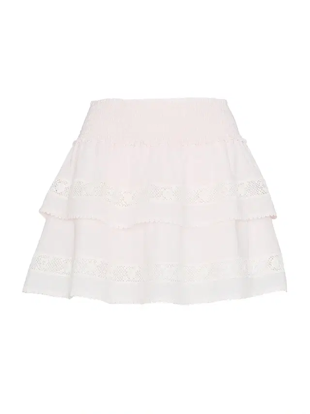 Hill House Home Women's The Meena Skirt - Powder Pink Swiss Dot