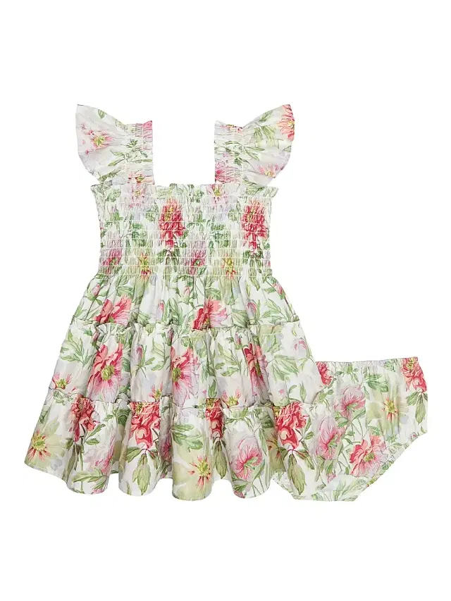 Baby Girl's, Little Girl's & Girl's The Tiny Ellie Nap Dress - Peony Chintz