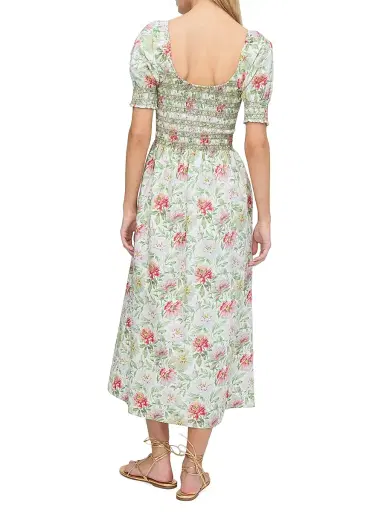 Hill House Home Women's The Madeline Nap Dress - Peony Chintz - Size Medium | Thumbnail 5