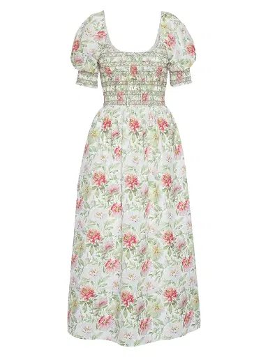 Hill House Home Women's The Madeline Nap Dress - Peony Chintz - Size Medium | Thumbnail 1