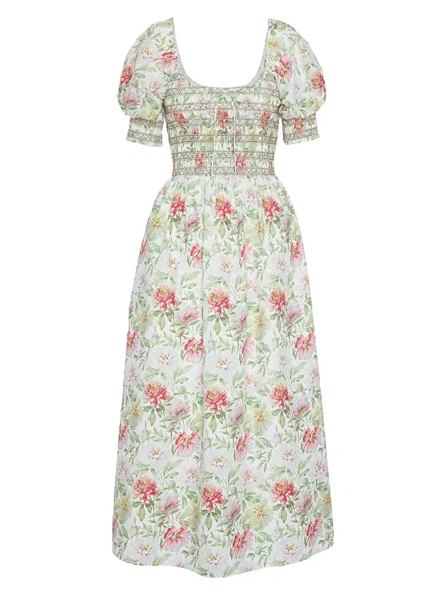Hill House Home Women's The Madeline Nap Dress - Peony Chintz