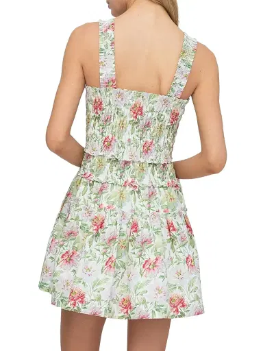 Hill House Home Women's The Azalea Mini Nap Dress - Peony Chintz - Size XL | Thumbnail 5