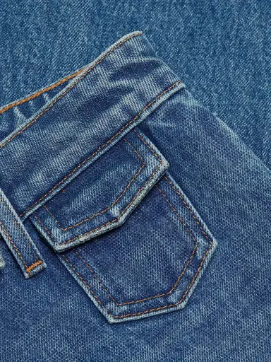 Ulla Johnson Women's Odelia Faded Flare Jeans - Danube - Size 30 | Thumbnail 7