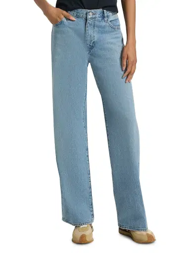 Frame Women's The Off Duty Stroll Straight-Leg Jeans - Frey | Thumbnail 3 Frame Women's The Off Duty Stroll Straight-Leg Jeans - Frey | Thumbnail 3