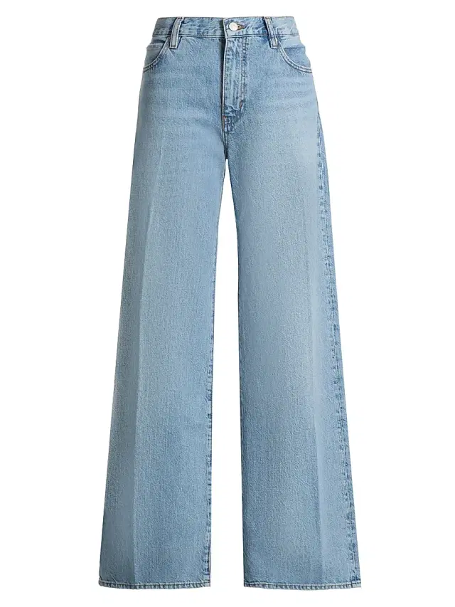 FRAME Women's The Off Duty Stroll Straight-Leg Jeans - Frey