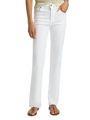 Frame Women's The Reboot Straight-Leg Jeans - White Raw After - Size 26 | Thumbnail 3 Frame Women's The Reboot Straight-Leg Jeans - White Raw After - Size 26 | Thumbnail 3