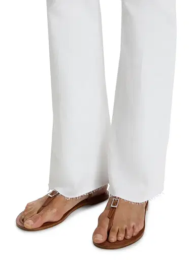 Frame Women's The Reboot Straight-Leg Jeans - White Raw After - Size 26 | Thumbnail 6 Frame Women's The Reboot Straight-Leg Jeans - White Raw After - Size 26 | Thumbnail 6