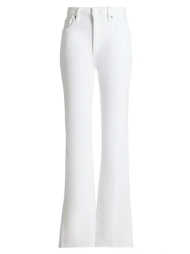 FRAME Women's The Reboot Straight-Leg Jeans - White Raw After