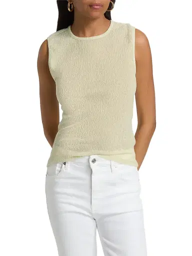 Frame Women's The Dimensional Textured Mesh Tank | Thumbnail 3 Frame Women's The Dimensional Textured Mesh Tank | Thumbnail 3
