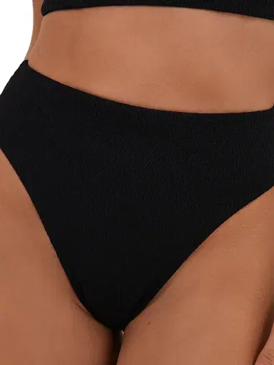 ViX by Paula Hermanny Women's Tropical Tropezienne Firenze Gigi Hot Pants - Black | Thumbnail 5