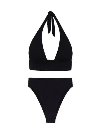 ViX by Paula Hermanny Women's Tropical Tropezienne Firenze Gigi Hot Pants - Black | Thumbnail 6