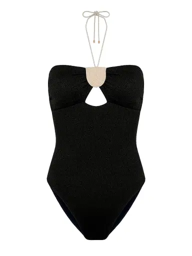 ViX by Paula Hermanny Women's Firenze Yara One-Piece Swimsuit - Black - Size Small | Thumbnail 1 ViX by Paula Hermanny Women's Firenze Yara One-Piece Swimsuit - Black - Size Small | Thumbnail 1