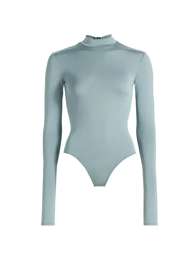 Women's Jersey Slim-Fit Bodysuit - Light Slate