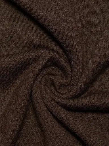 MAJESTIC FILATURES Women's Crewneck Cashmere Sweater - Chocolat - Size Medium | Thumbnail 7