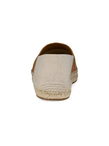 Christian Louboutin Men's Alfarica Linen Canvas Espadrilles Loafers - Natural | Thumbnail 3