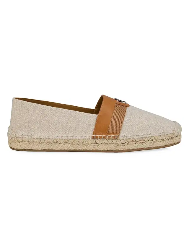 Men's Alfarica Linen Canvas Espadrilles Loafers - Natural