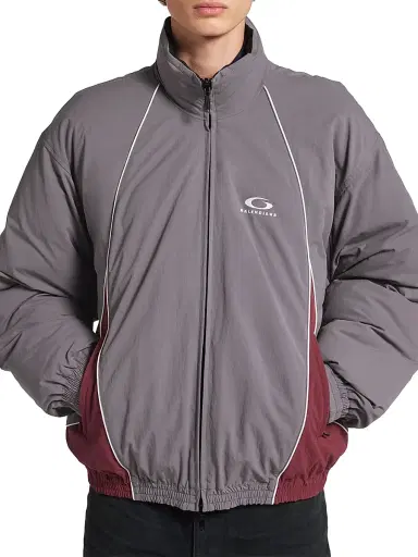 Balenciaga Men's Reversible Tracksuit Jacket - Smoky Purple - Size Medium | Thumbnail 3