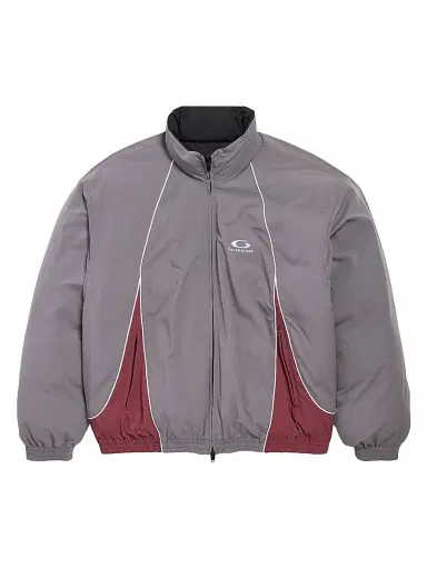 Balenciaga Men's Reversible Tracksuit Jacket - Smoky Purple - Size Medium | Thumbnail 1
