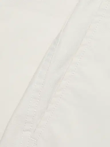 Issey Miyake Women's Wide-Leg Crop Pants - Off White - Size Small | Thumbnail 7