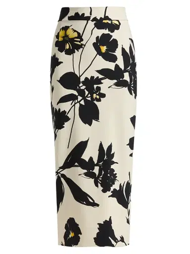 Chiara Boni La Petite Robe Women's Luminette Floral Jersey Midi-Skirt - Ava | Thumbnail 1 Chiara Boni La Petite Robe Women's Luminette Floral Jersey Midi-Skirt - Ava | Thumbnail 1