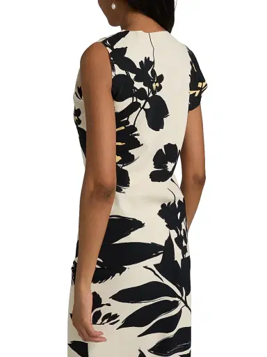 Chiara Boni La Petite Robe Women's Teruo Floral Asymmetric Top - Ava | Thumbnail 5 Chiara Boni La Petite Robe Women's Teruo Floral Asymmetric Top - Ava | Thumbnail 5