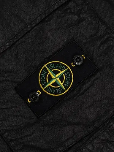 Stone Island Men's Logo Cargo Shorts - Black | Thumbnail 7 Stone Island Men's Logo Cargo Shorts - Black | Thumbnail 7