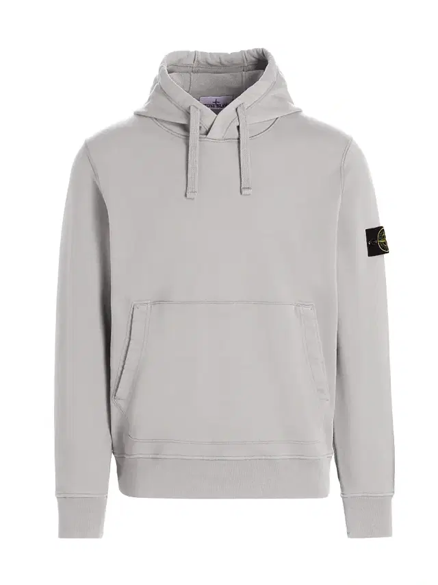 Men's Logo Cotton Hoodie - Sky Blue