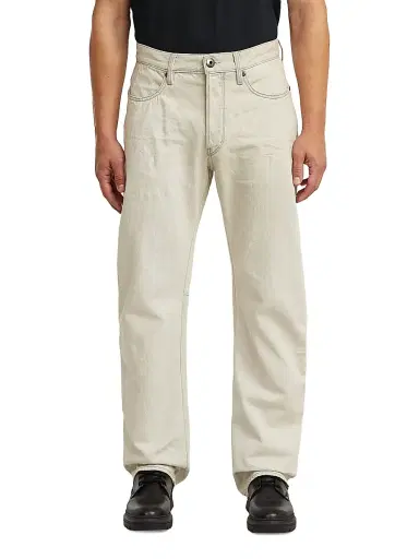 G-Star Men's Contor 3D Straight-Leg Jeans - Beached Faded Vivianite Grey - Size 38 | Thumbnail 3